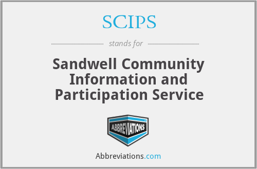 SCIPS - Sandwell Community Information and Participation Service