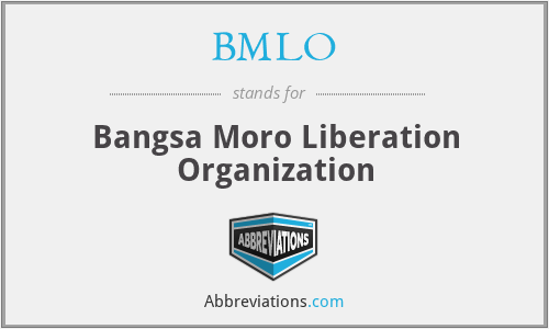 BMLO - Bangsa Moro Liberation Organization