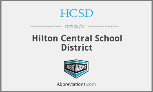 HCSD - Hilton Central School District