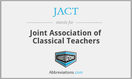JACT - Joint Association of Classical Teachers