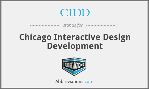 CIDD - Chicago Interactive Design Development