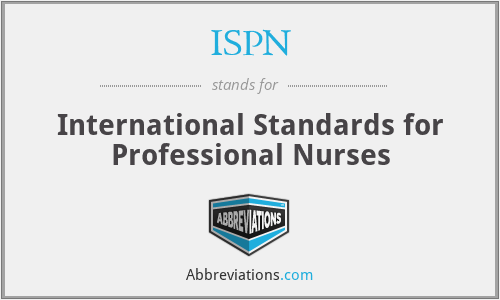 ISPN - International Standards for Professional Nurses