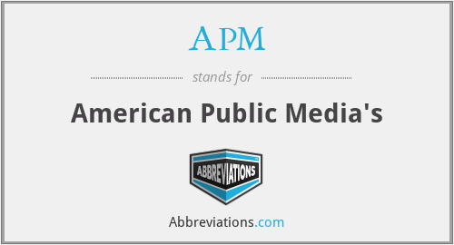 APM - American Public Media's