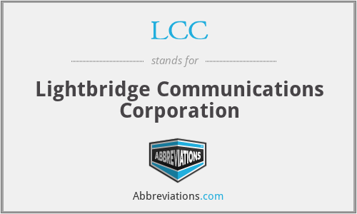 LCC - Lightbridge Communications Corporation