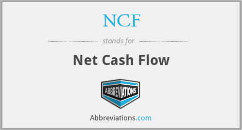 NCF - Net Cash Flow