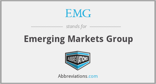 EMG - Emerging Markets Group