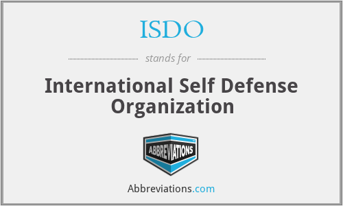 ISDO - International Self Defense Organization