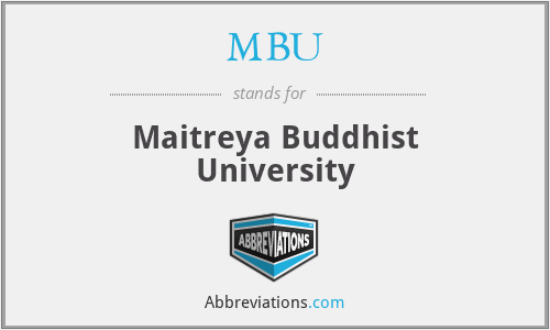 MBU - Maitreya Buddhist University