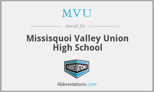 MVU - Missisquoi Valley Union High School