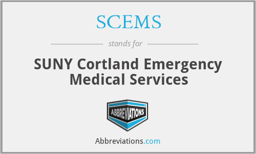SCEMS - SUNY Cortland Emergency Medical Services