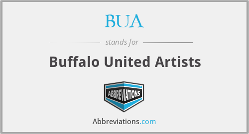 BUA - Buffalo United Artists