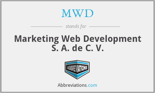 MWD - Marketing Web Development S. A. de C. V.