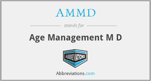 AMMD - Age Management M D
