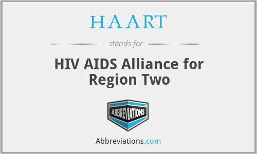 HAART - HIV AIDS Alliance for Region Two