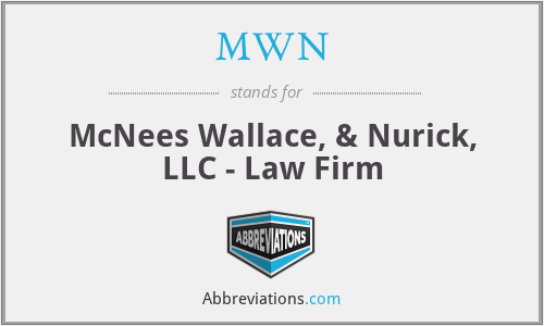 MWN - McNees Wallace, & Nurick, LLC - Law Firm