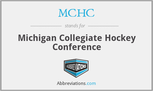 MCHC - Michigan Collegiate Hockey Conference