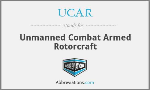 UCAR - Unmanned Combat Armed Rotorcraft