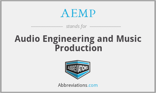 AEMP - Audio Engineering and Music Production