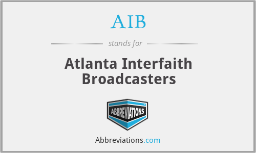 AIB - Atlanta Interfaith Broadcasters