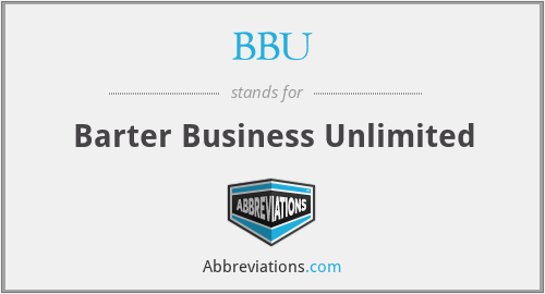 BBU - Barter Business Unlimited