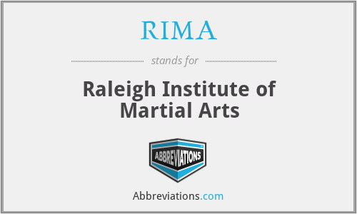 RIMA - Raleigh Institute of Martial Arts