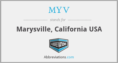 MYV - Marysville, California USA