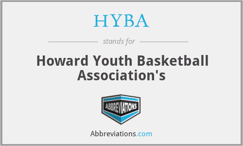 HYBA - Howard Youth Basketball Association's