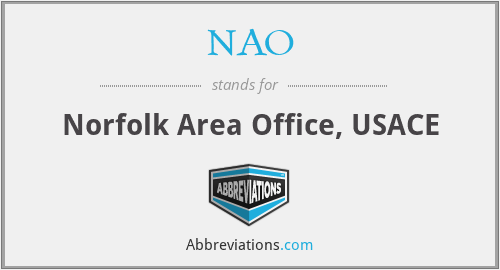 NAO - Norfolk Area Office, USACE