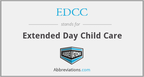 EDCC - Extended Day Child Care
