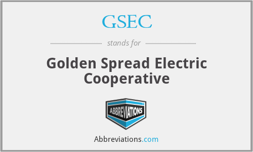 GSEC - Golden Spread Electric Cooperative