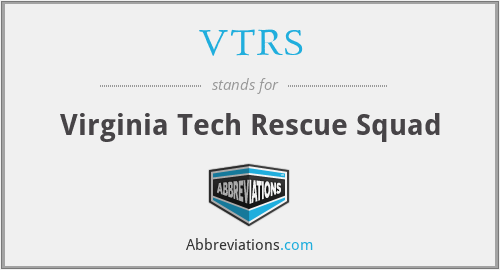 VTRS - Virginia Tech Rescue Squad