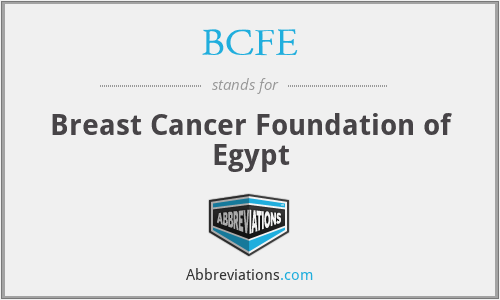 BCFE - Breast Cancer Foundation of Egypt