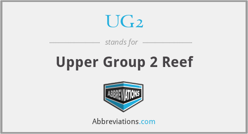UG2 - Upper Group 2 Reef