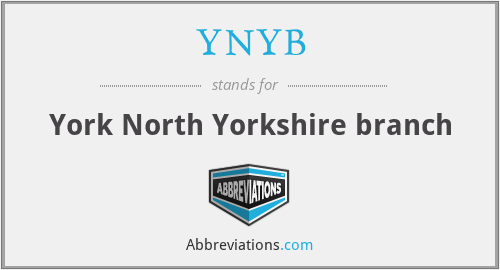 YNYB - York North Yorkshire branch