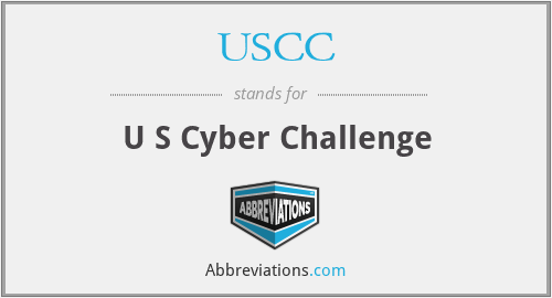 USCC - U S Cyber Challenge