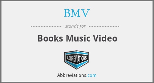 BMV - Books Music Video