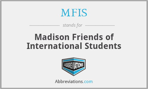 MFIS - Madison Friends of International Students