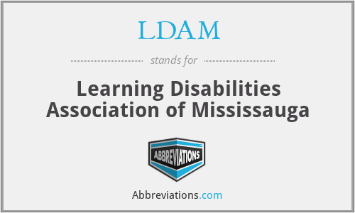 LDAM - Learning Disabilities Association of Mississauga