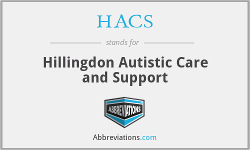 HACS - Hillingdon Autistic Care and Support