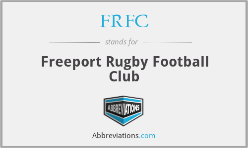 FRFC - Freeport Rugby Football Club