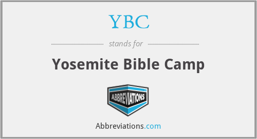 YBC - Yosemite Bible Camp
