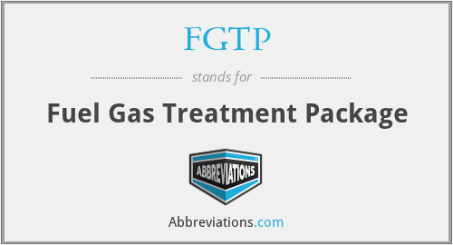 FGTP - Fuel Gas Treatment Package