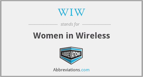 WIW - Women in Wireless