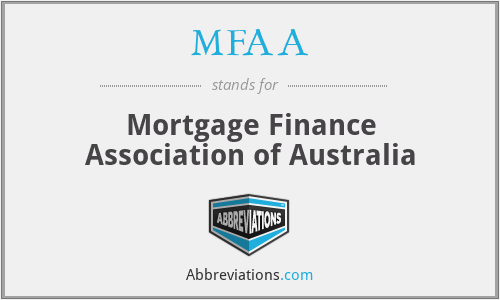 MFAA - Mortgage Finance Association of Australia
