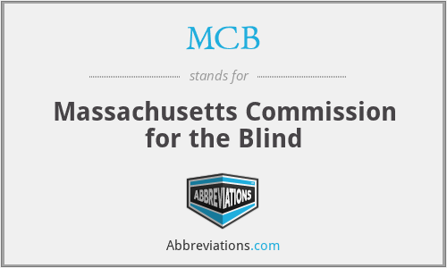 MCB - Massachusetts Commission for the Blind