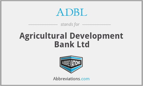 ADBL - Agricultural Development Bank Ltd