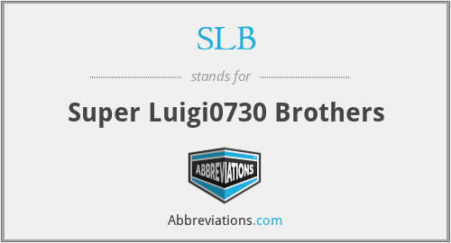 SLB - Super Luigi0730 Brothers