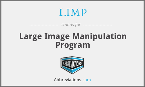 LIMP - Large Image Manipulation Program
