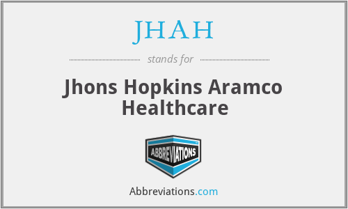 JHAH - Jhons Hopkins Aramco Healthcare
