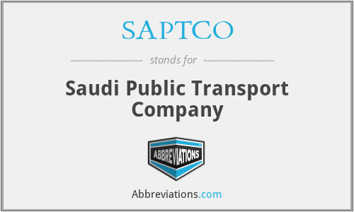 SAPTCO - Saudi Public Transport Company